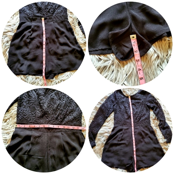 ๐3 for $35๐ Like new, Lace Romper, Small - Picture 5 of 6